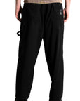 BLACK CARPENTER PANTS