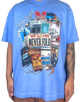 NEVER FOLD WASH LIGHT BLUE TEE