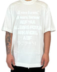 WHITE TEE PRINT ALL EARS