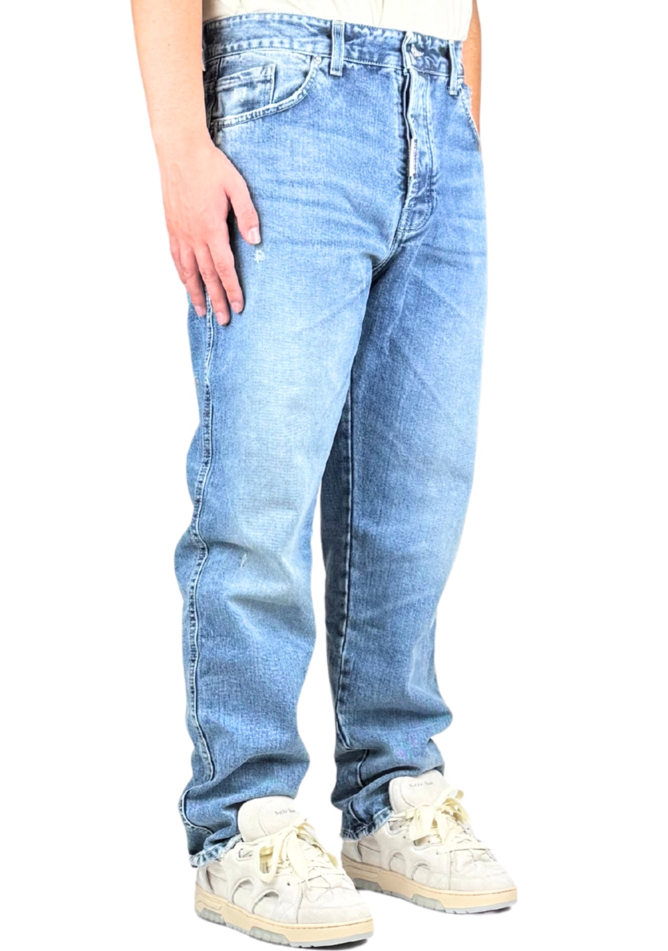 SATURN WASHED BLUE BAGGY