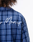 FLANNEL CHECK BLUE