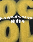 AGGRESSIVE MINDS BLACK TEE