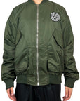 CARBON BOMBER DARK GREEN