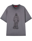 OVER SANT T-SHIRT LIGHT GREY