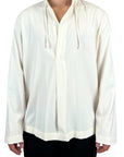 CREAM KOREAN SHIRT