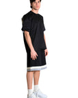 LINES BLACK SHORTS