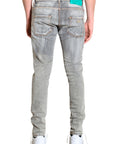 DARK GREY WASHED SKINNY