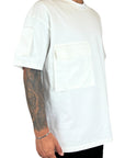 BIG POCKET WHITE TEE