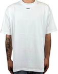 WHITE MODAL OVERSIZE TEE