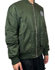 CARBON BOMBER DARK GREEN