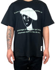 BLACK MIME TEE