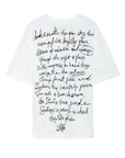 DAN SABLON POET WHITE T-SHIRT