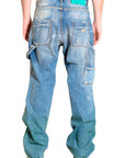 BLUE SPRYED BAGGY