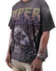 EIGHTBALL RHINESTONE BLACK