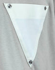 CREAM TRIANGLE POCKET TEE