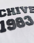 ARCHIVES 1983 WHITE TEE