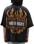 BURNOUT TEE BLACK