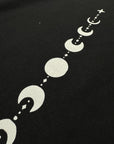 BLACK DOUBLE SLEEVE TEE