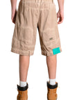 REVERSE BEIGE JORTS