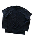 LONG SLEEVE SEAM TEE BLACK