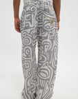 MAORI GREY LOOSE PANTS