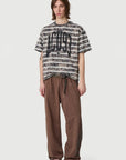 ACID STRIPES T-SHIRT STEEL GREY