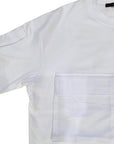 BIG POCKET WHITE TEE