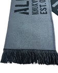 BANNER SCARF BLACK