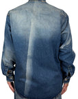 LASERIZED SHIRT DENIM