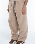BEIGE TEDDY PANTS