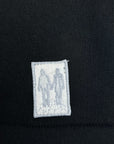 BLACK PLUSH BASEBALL JERSEY