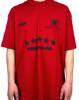 PAST, PRESENT E FUTURE RED TEE