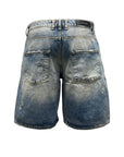 SHORTS BLUE CREAM COMPENSATION