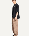COSTA OVERSIZED T-SHIRT PAURA TAG BLACK