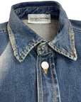 LASERIZED SHIRT DENIM