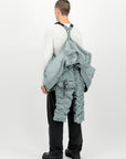 N-2B BASE UV OVERSIZED WINTER JACKET SILVER