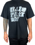 ILLUSTRATION PRINT TEE BLACK