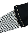 BLACK PLUSH BASEBALL JERSEY