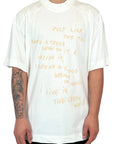 WHITE TEE PRINT JUST LIKE