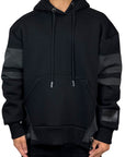 BLACK HOODED BLACK NYLON INSERTS