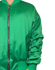 BOMBER GREEN GARTHERED