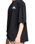 COSTA OVERSIZED T-SHIRT PAURA TAG BLACK
