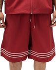 MONACO SHORTS BURGUNDY