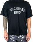 ARCHIVES 1983 BLACK TEE