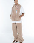 BEIGE TEDDY PANTS