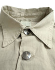 BEIGE RIPSTOP ELASTIC SHIRT