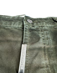 SHORTS CARGO GREEN PIGMENTED TRANSPARENT