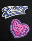 BLACK DARK BAGGY - PATCH