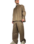 BROWN BIG OVER PANTS