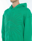 EYES GREEN HOODIE